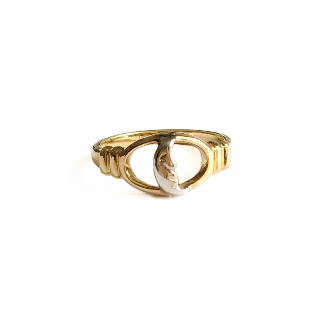Anillo Luna Bicolor
