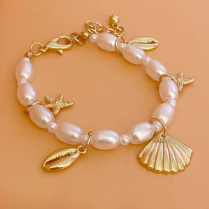 Pulsera multicharms sea