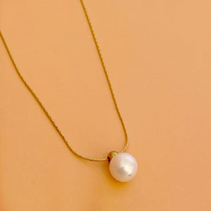 Collar perla colgante