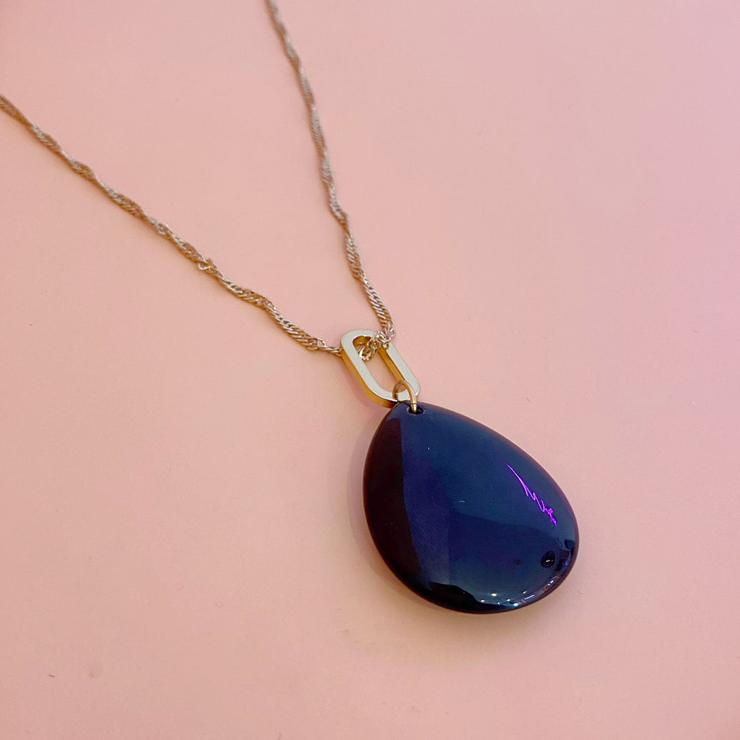 Collar Cuarzo Gota