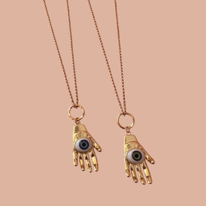 Collar Hamsa/Ojo Maxi