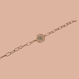 Pulsera Medalla Estrella zirc