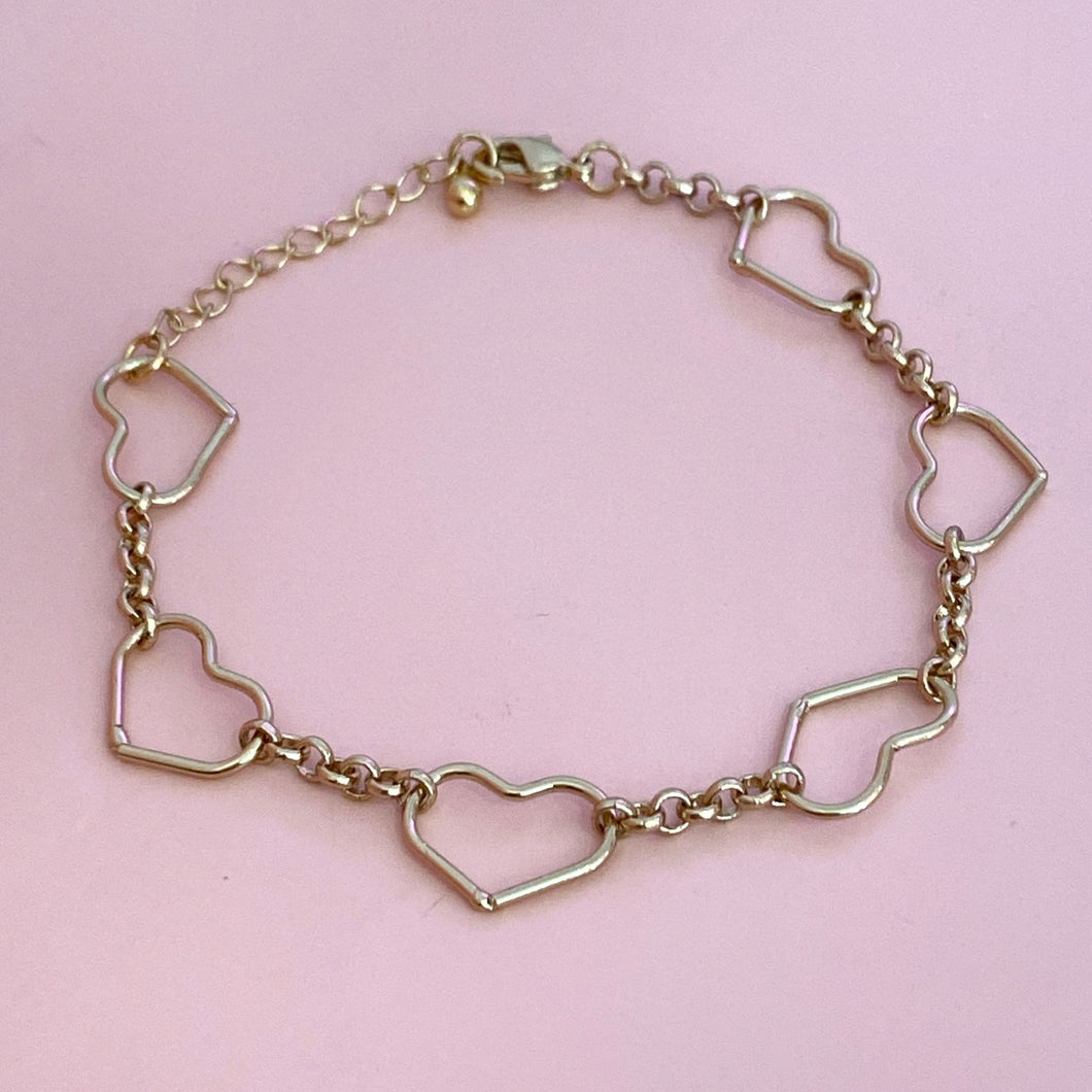 Pulsera Corazón Silueta