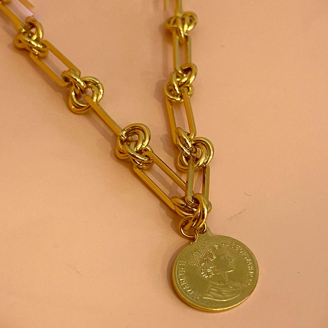 Cadena nudos coin