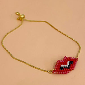 Pulsera ajustable Kiss Miyuki