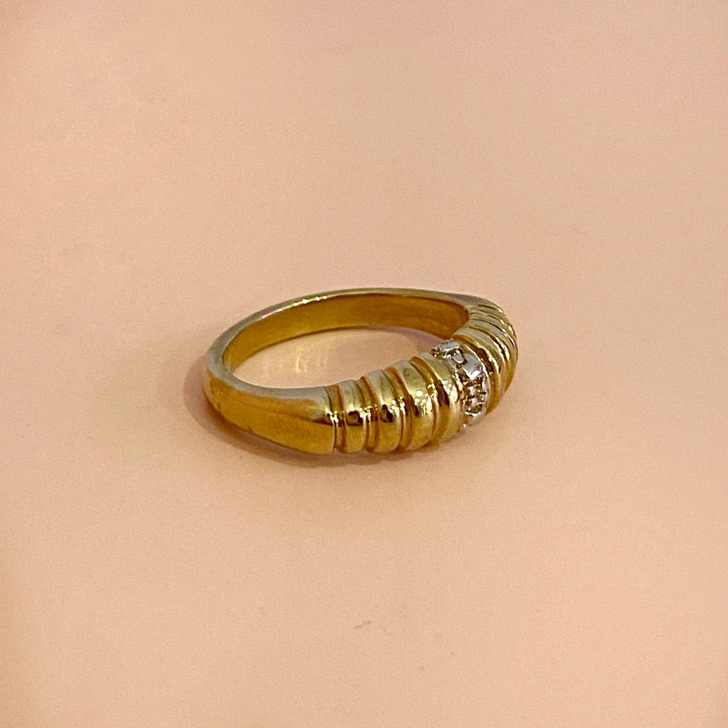 Anillo Línea Rodio