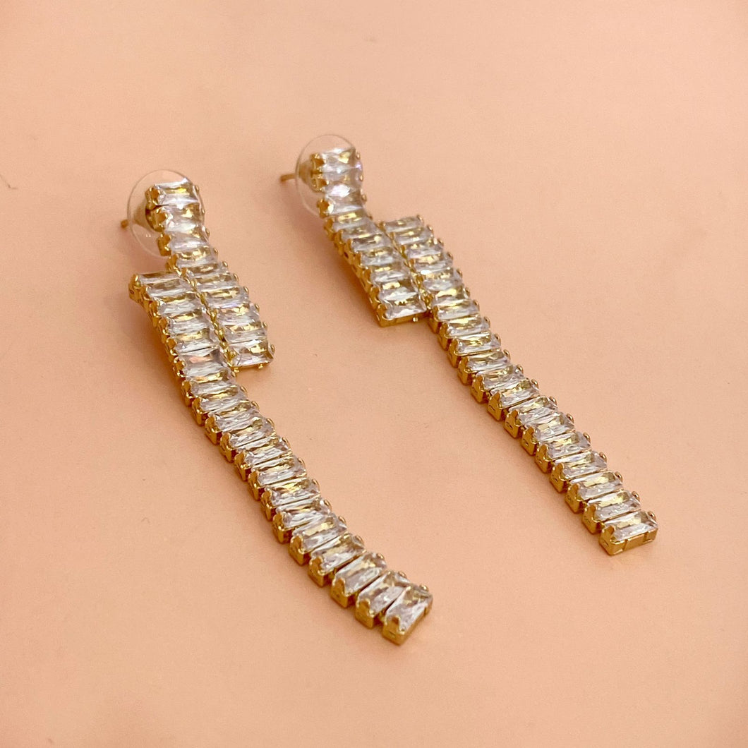 Aretes Doble Barra Zirc
