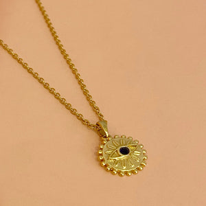 Collar Ojo Azul Grande
