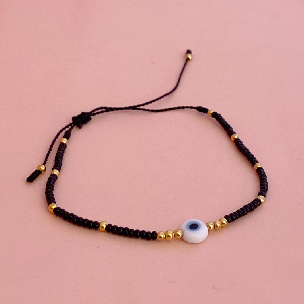 Pulsera Hilos Ojitos