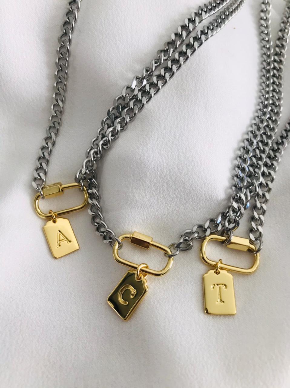 Inicial Candado Plata