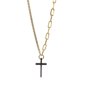 Single Cross Necklace