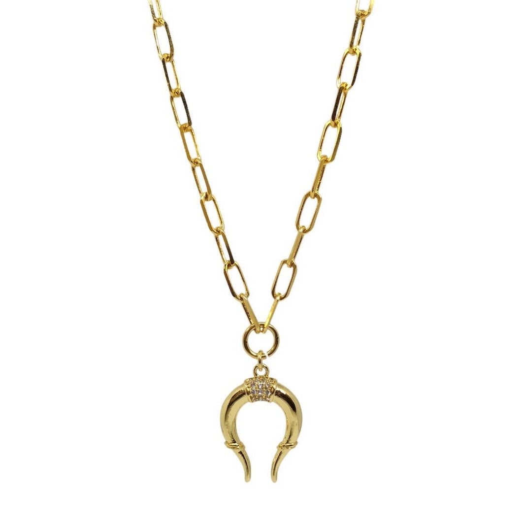 Collar Gold Horn Bold