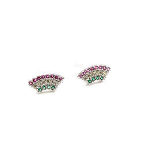 Studs Rainbow Zirconia