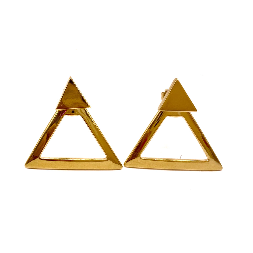 Arete Doble Triángulo Grande