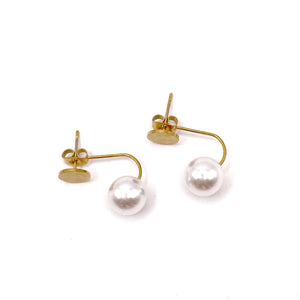 Aretes Perla Coin