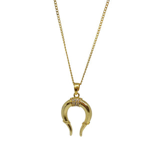 Collar Gold Horn