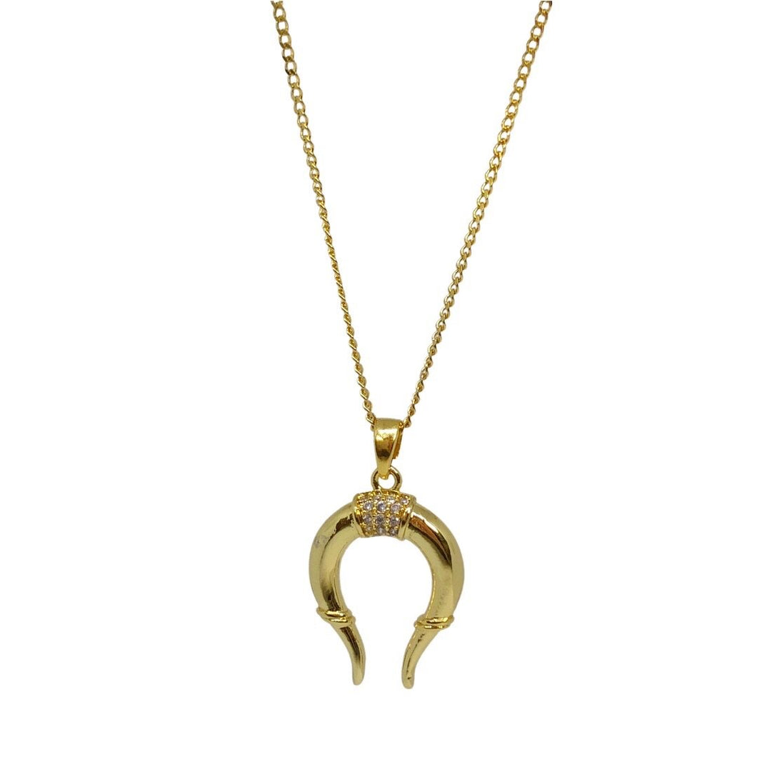 Collar Gold Horn