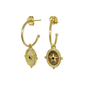 Star Mini Hoops