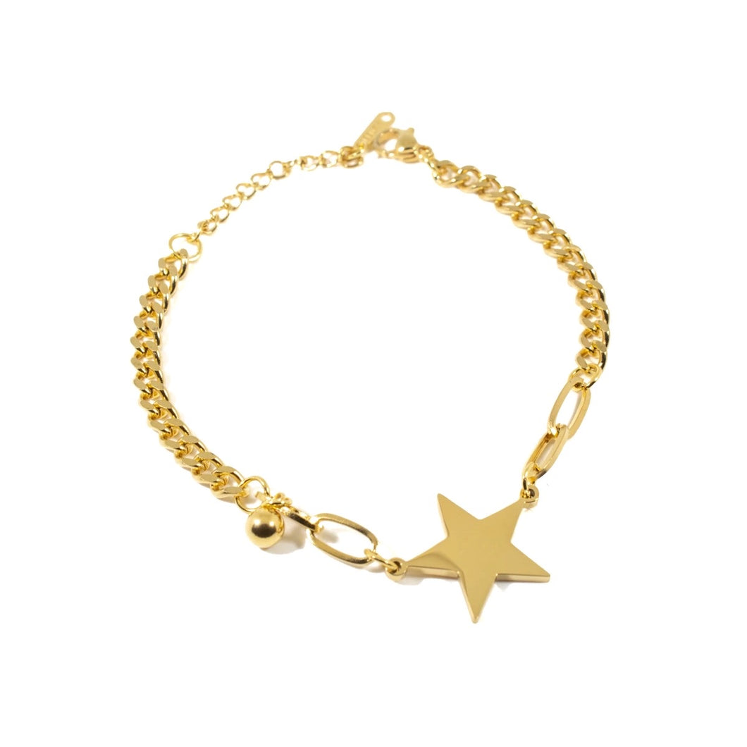 Pulsera Estrella Dorada