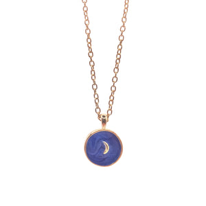 Medalla Azul Luna Mini