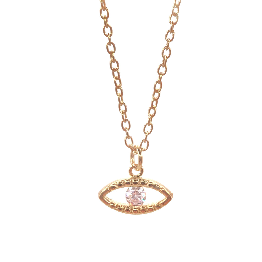 Collar Ojo Zirconia