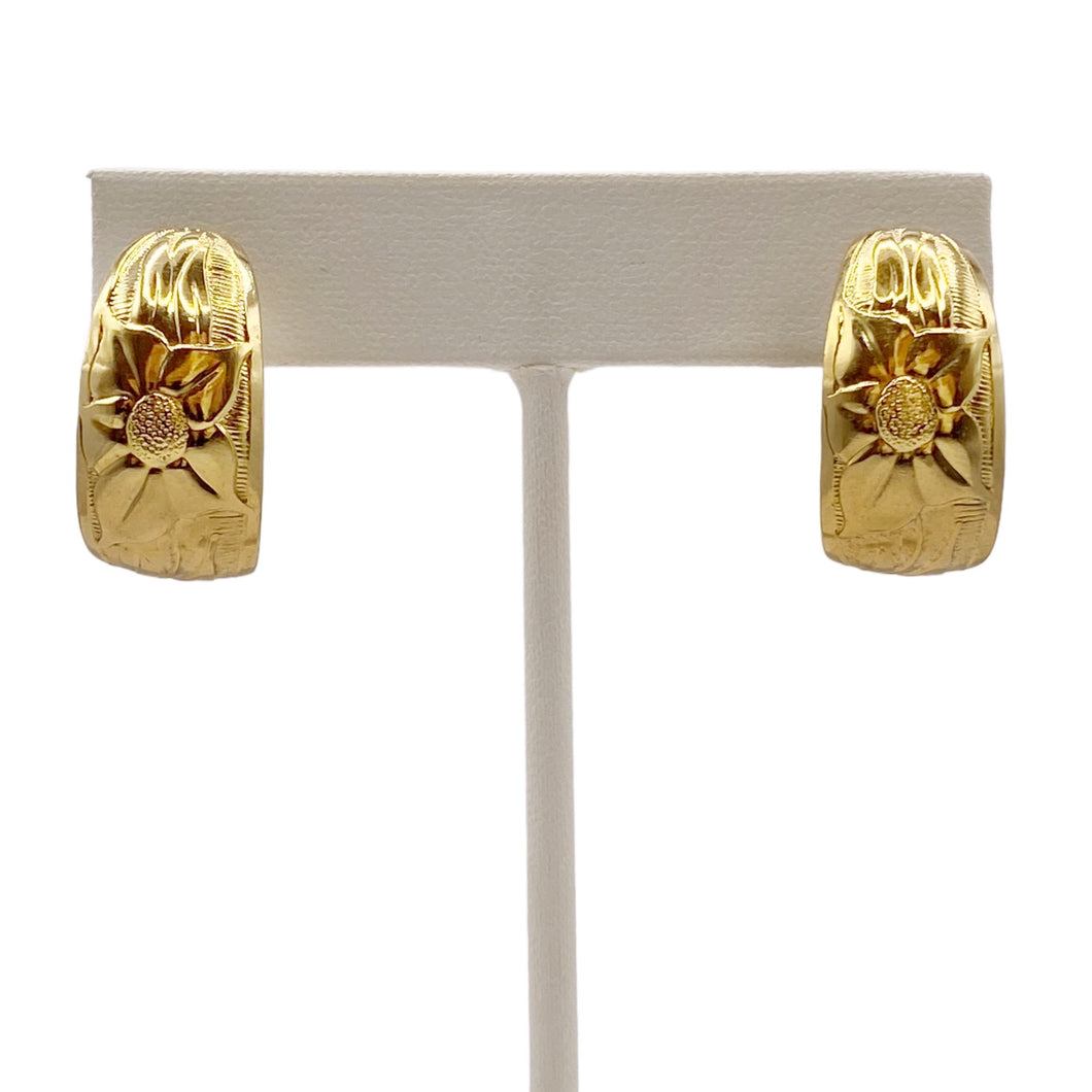 Aretes Girasol Vintage