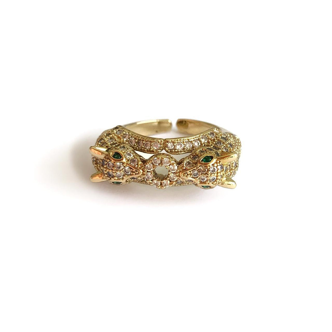 Anillo Jaguar Doble