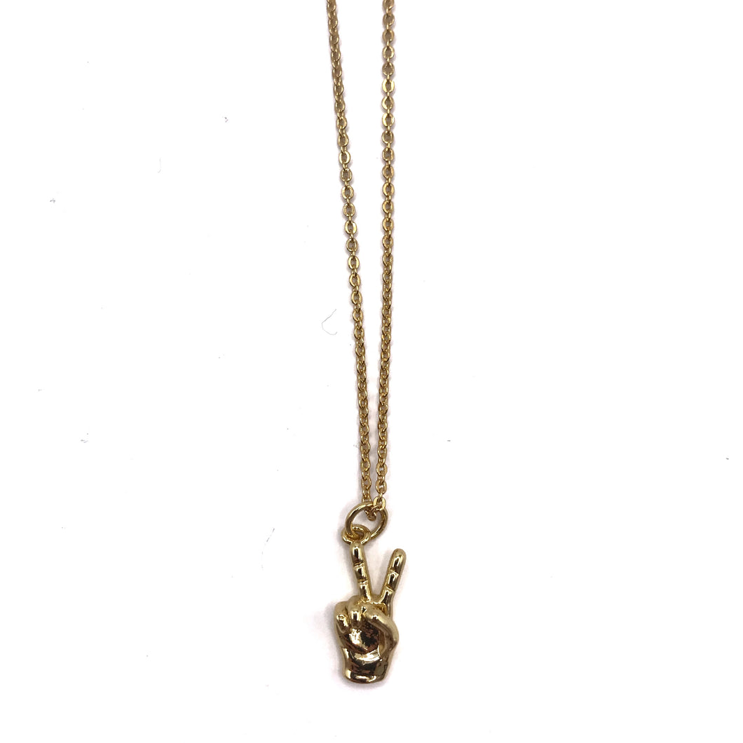 Collar Mano Peace